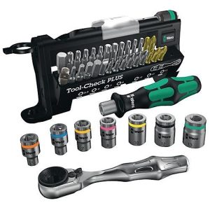 Wera Bit-Set Tool-Check PLUS, 39-tlg., Schlitz/PH/PZD/T/K