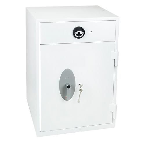 Wertschutz-Einwurftresor Diamond Deposit HS1092KD, Doppelbartschloss