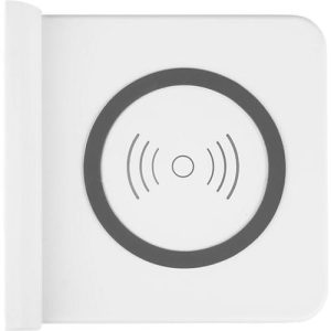 Wireless Charger Good Connections, Qi-fähig, Leistung 15 W, für USB-Desktop-Schnellladestation mit 110 W, Anschluss an rechter Seite, weiß