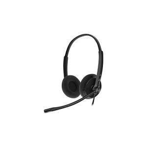 Yealink YHS34 Dual – Headset – On-Ear – kabelgebunden – Quick Disconnect – Schwarz Yealink YHS34 Dual – Headset – On-Ear – kabelgebunden – Quick Disconnect – Schwarz