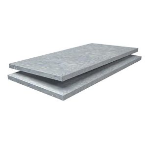 Zusätzliche Böden, für Steckregale, B 1000 x T 500 mm, verzinkt